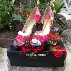 fergalicious by fergie| multicolor heels
